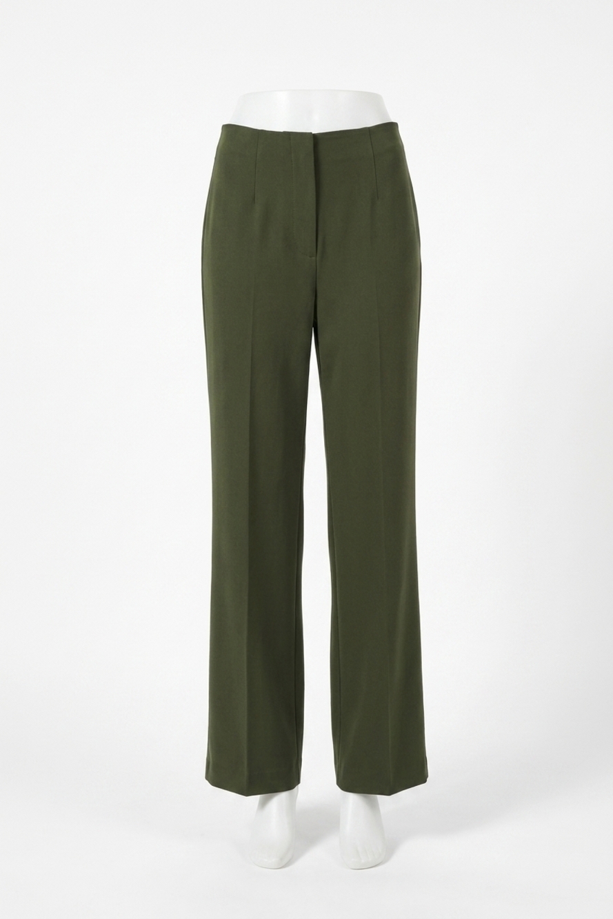 NEW JOSEPH RIBKOFF hensley high rise wide leg pants in iguana